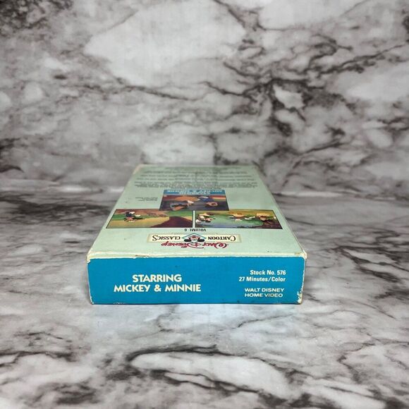The Walt Disney Company | Walt Disney Cartoon Classics | Vol 6 | VHS | Not Rated - Picture 6 of 6